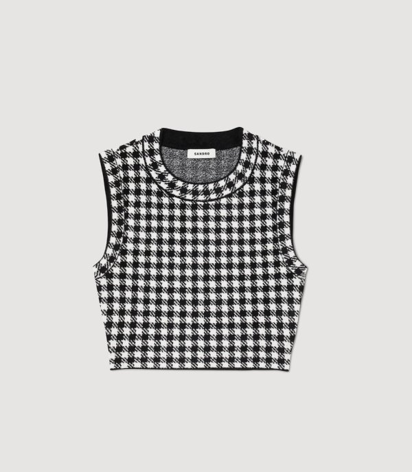 ТОП В ГУСИНУЮ ЛАПКУ SANDRO — изображение 5