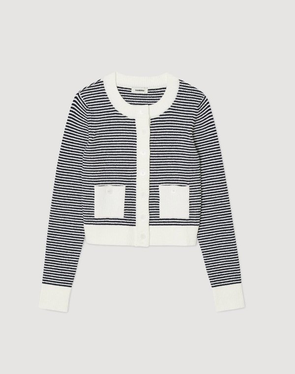 КАРДИГАН В ПОЛОСКУ SANDRO — изображение 5