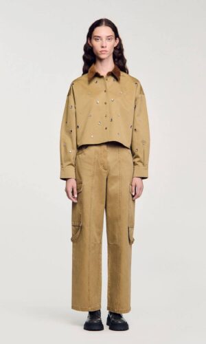 КОСТЮМ ИЗ ХЛОПКА SANDRO