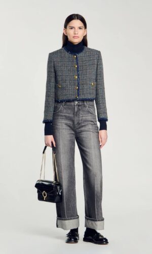 ТВИДОВЫЙ ЖАКЕТ SANDRO