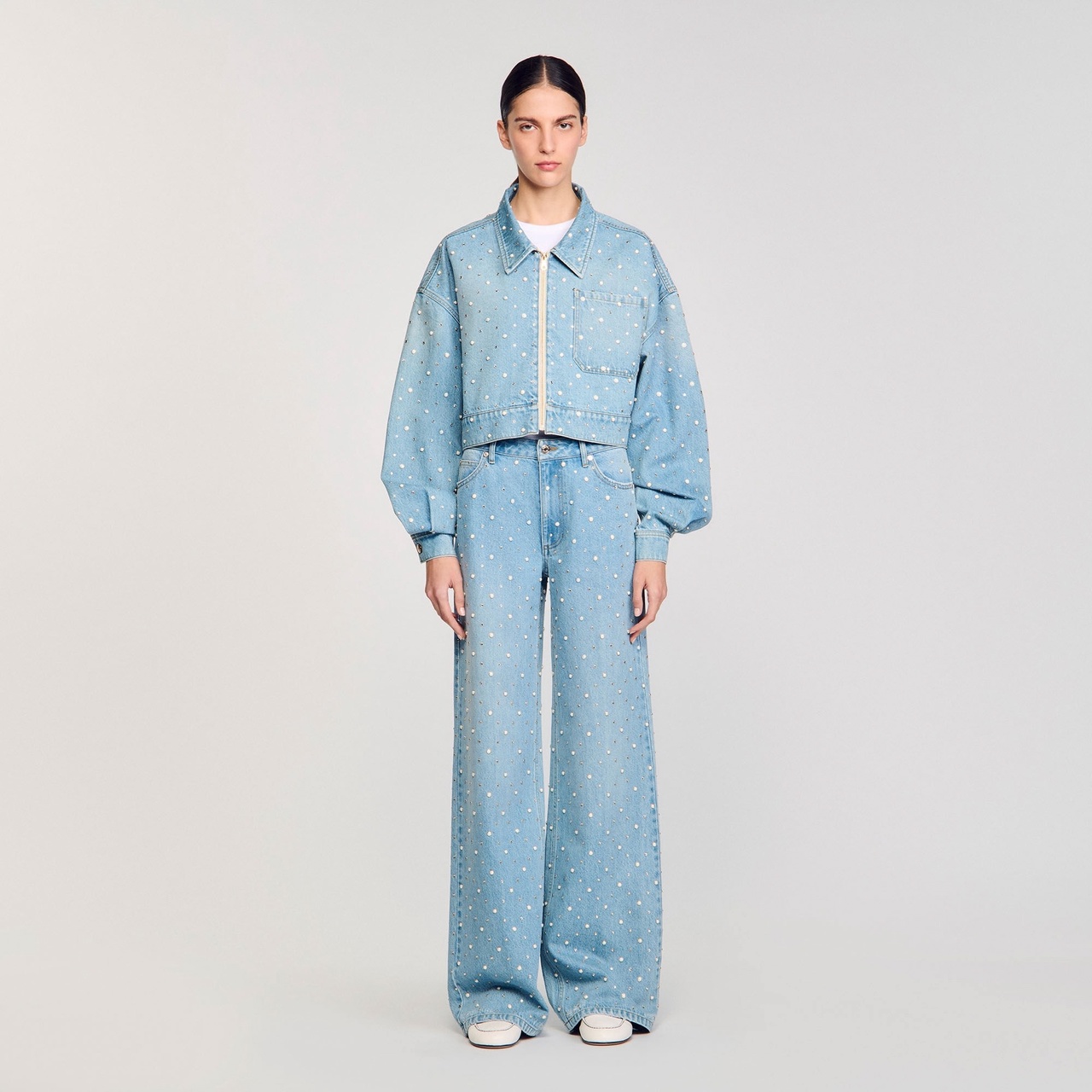ДЖИНСОВЫЙ КОСТЮМ SANDRO