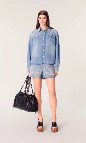 ДЖИНСОВАЯ РУБАШКА MAJE